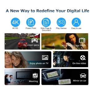 دانگل HDMI میرا اسکرین مدل G9 Plus 4K UHD